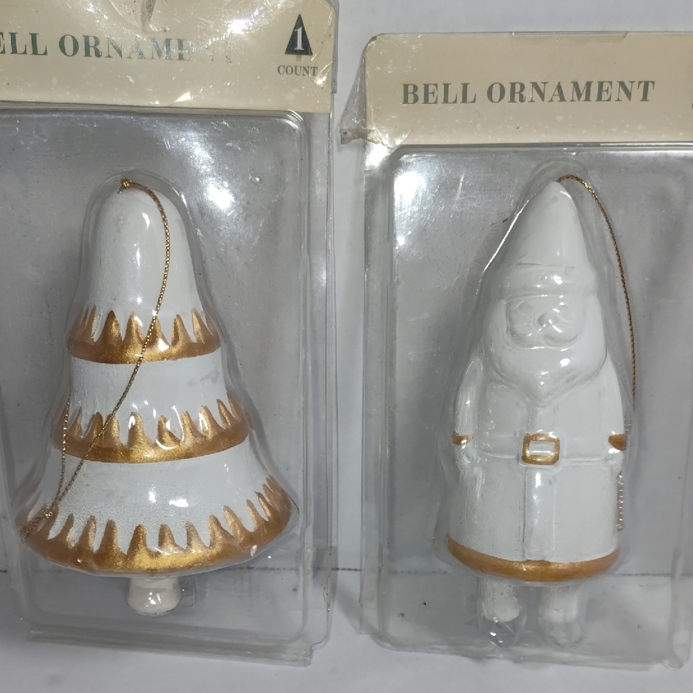 Target White and Gold Holiday Ornament Set